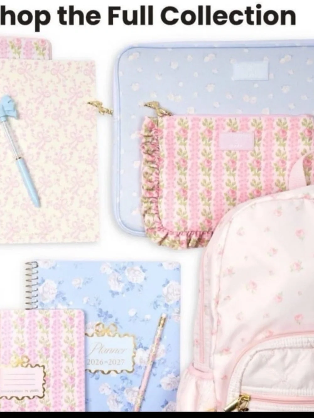 LoveShackFancy - Yoobi Blooming Heirloom Stapler Strawberry Macaroon